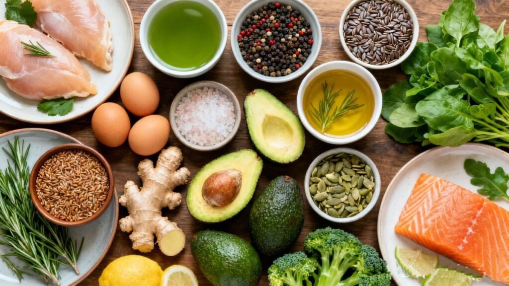 Alimentos variados para acelerar o metabolismo